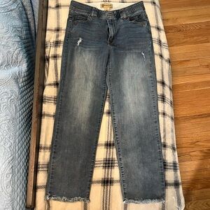 Democracy cropped jeans size 8